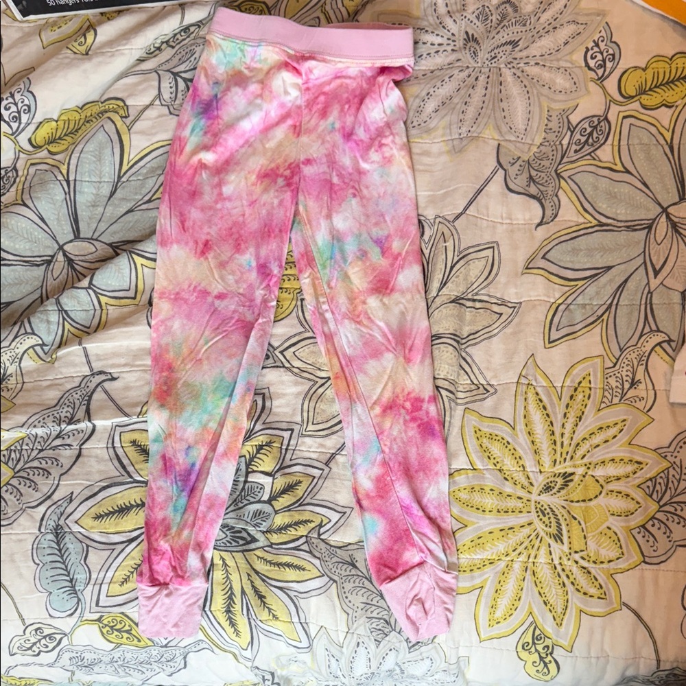 Little Sleepies Pastel Tie-Dye Pajama Pants